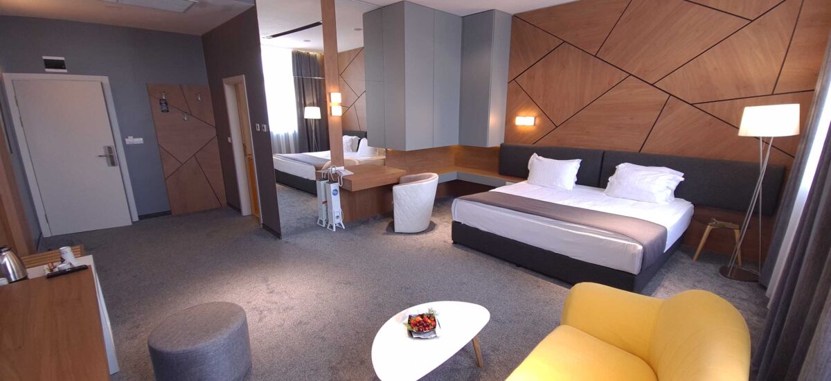 модерно обзаведена стая в хотел Аква Варна